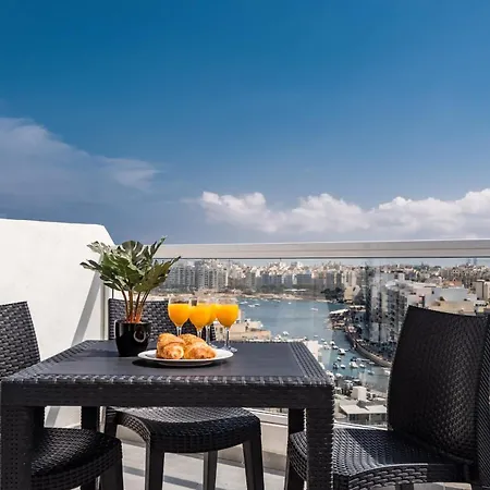 Bnbnova - Private Penthouse With Terrace Spinola Bay Apartmán *